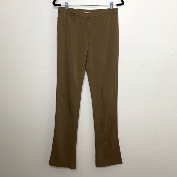 Miu Miu Virgin Wool Tan Dress Pants - Picture 1 of 8